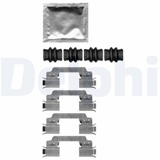 DELPHI Zubehörsatz, Scheibenbremsbelag für Fahrzeuge mit Sportpaket Hinten