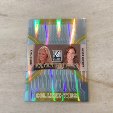 2007 Donruss Elite Extra Edition Gold /500 Jennie Finch Amanda Beard #CT-6