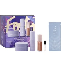 Fenty Street Fam Beauty + Skin Set Butta Drop Lip Gloss Bomb Parfum Sunscreen