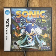 Sonic Colors / Game - Nintendo DS Case And Manual Only