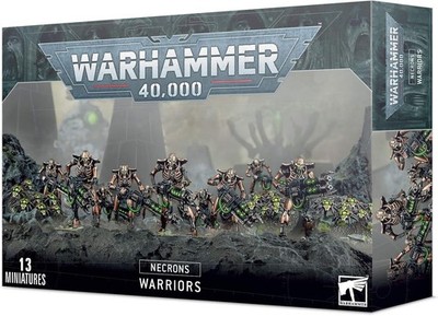 Warhammer 40000 - Necron Warriors, Black