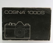 Manual Cosina 1000S 1000 S Instructions