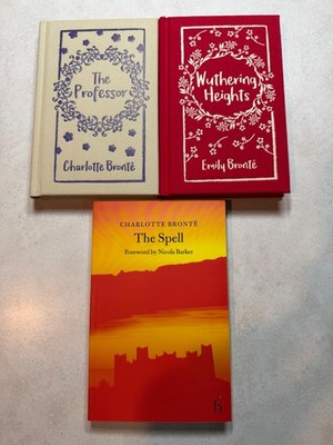 Brontë Sisters Book Lot 3 Charlotte Emily Bronte Wuthering Heights The Professor