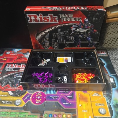 Risiko Brettspiel Transformers Cybertron Battle Edition 2007 Parker Bros 100% Comp