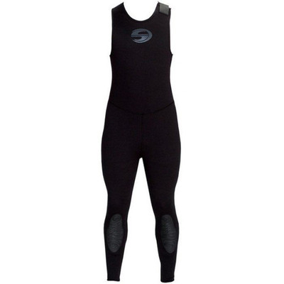 Deep See 3mm Farmer John Men's Wetsuit Size S-L sleeveless black