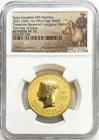 2021 GOLD US SAINT GAUDENS 1 OZ ULTRA HIGH RELIEF ROOSEVELT NGC REVERSE PROOF 70