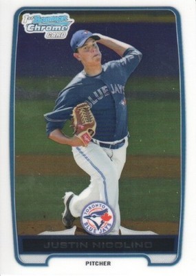 B2642- 2012 Bowman Chrome Prospects BB Karten 1-220 -du Pick- 15 + Free US