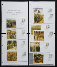 SINT MAARTEN 2025 x10 enveloppes FDC + Feuilles - Vrijwilligers in Duitse Dienst