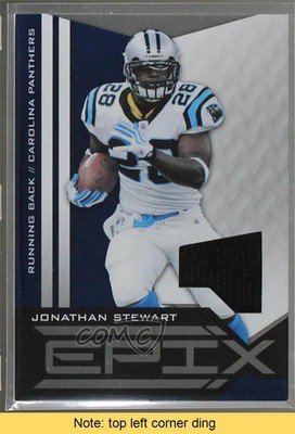 2010 Panini Epix Epix Threads Blue Jerseys Jonathan Stewart #93 READ 2p4