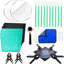 Luxiys 28 PCS Trading Card Cleaning Kit Sports Card Care Cleaning Kit Care Ac...
