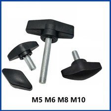 Wing Nut Knob M5 M6 M8 M10 Thumb Screw Wing Nut Bolt Drill Router Speaker Camera