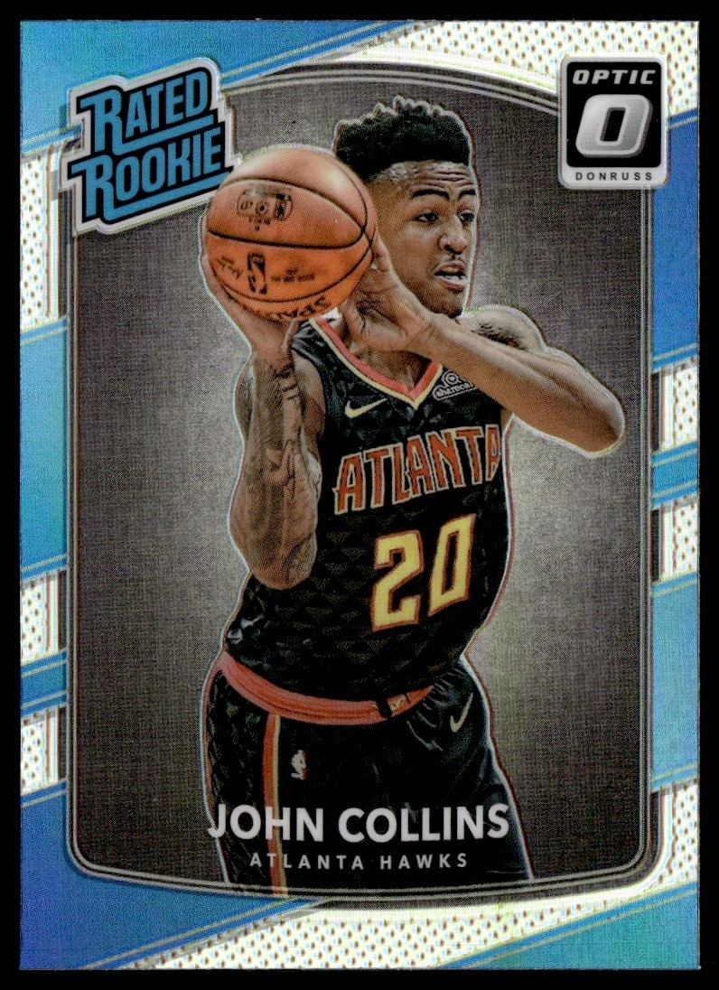 2017-18 Donruss Optic Rated Rookie Silver Holo John Collins #182