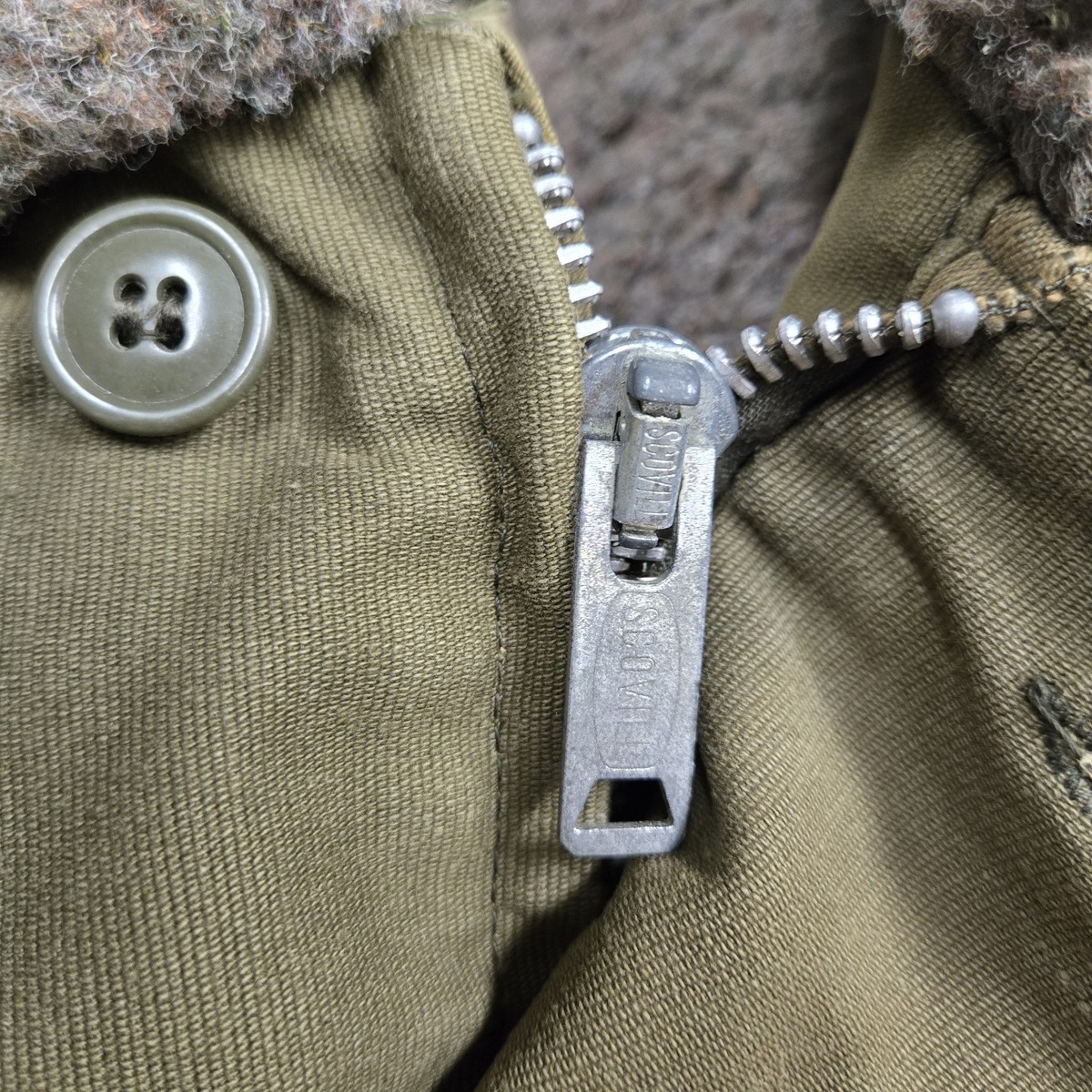 Vintage Golden Fleece N-1 Deck Jacket USN WW2 Military Style 50