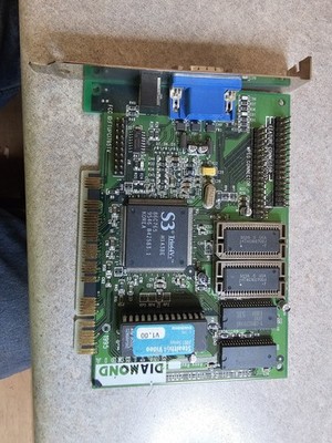1995 Diamond Stealth64 Video 2001 PCI Graphics Card S3 video tested