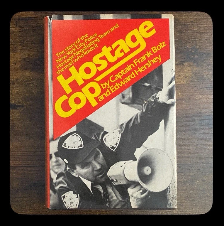 Frank Bolz - Hostage Cop SIGNED 1980 + NYPD Memoir Annotations • Police Ephemera