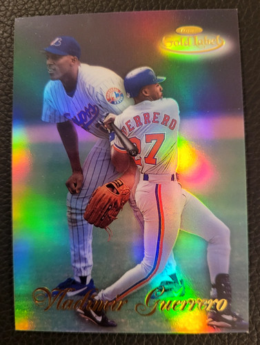Vladimir Guerrero [Class 1 Gold Label] #70 1998 Topps Gold Label card
