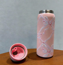 Owala FreeSip 32oz Insulated Stainless Steel Water Bottle Pink Bow