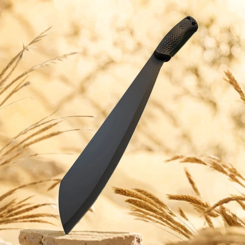 Hoja de acero inoxidable Full Tang 420 de 21 pulgadas, viene con funda, mango antideslizante. Foto 2 de 4