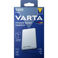 "1 Bis 20X Varta Powerbank \"Energy\", 5.000 Mah, Weiß - Spare Bis Zu 39%"