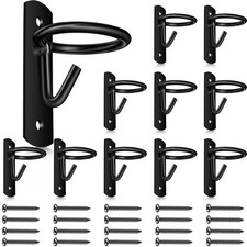 10 Pcs Bucket Hooks Bucket Holder for Horse Stall Metal Equestrian Horse Wate...