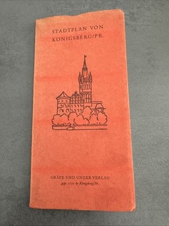 Stadtplan Von Königsberg Ostpreußen Nachdruck 1962 Vom Original 1931