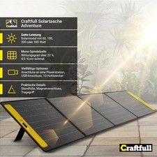 Craftfull ""Solarmodul 200 Watt, B-Ware, Solarpanel, mobil