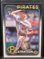 2024 Topps Update #US348 Hunter Stratton Pittsburgh Pirates