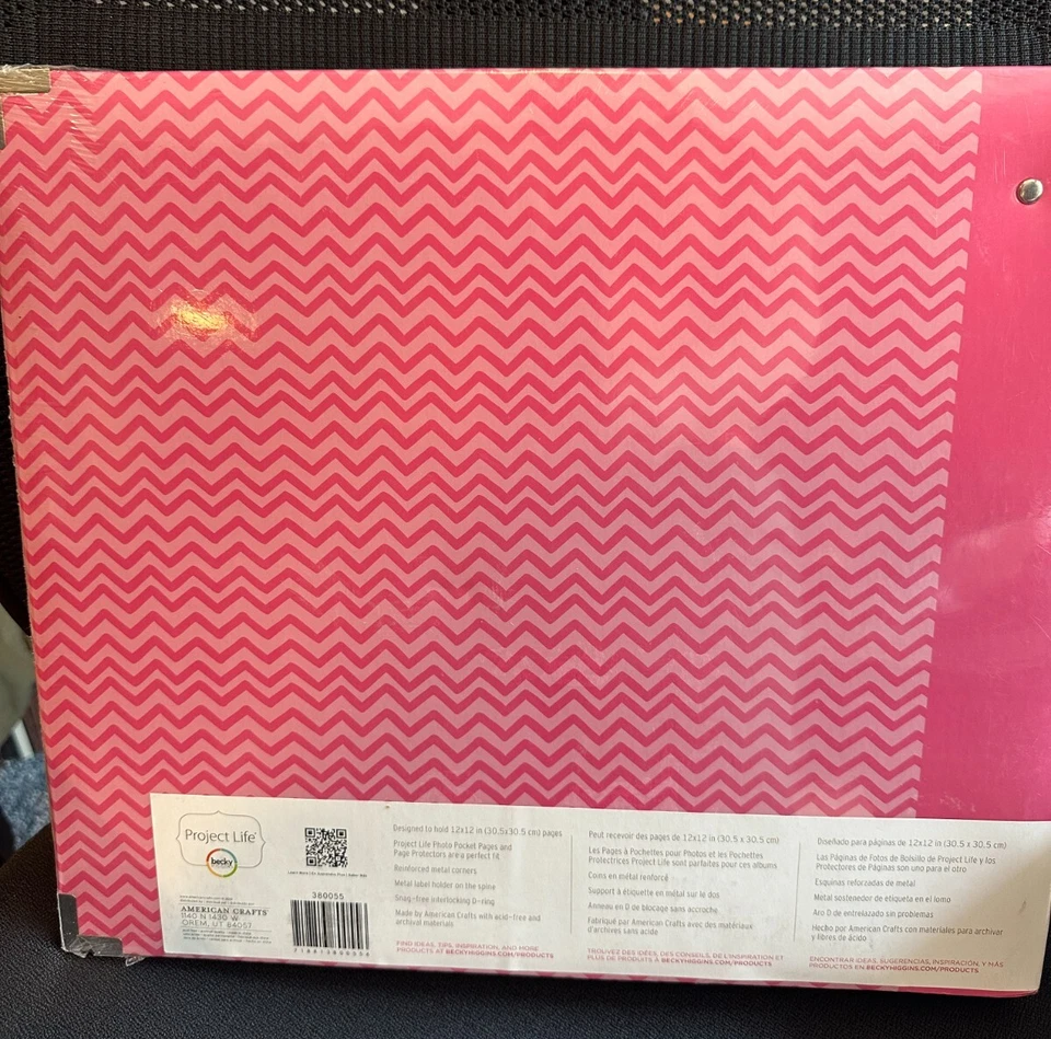 Becky Higgins Project Life 12x12 相册剪贴簿专辑腮红版 Ring Binder 全新 — 第 4/4 张图片