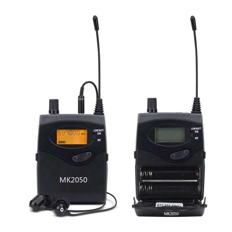 Wireless In Ear Monitor System 4 Receivers Pro Audio UHF 2 channel Stage Studio - Image 4 of 4