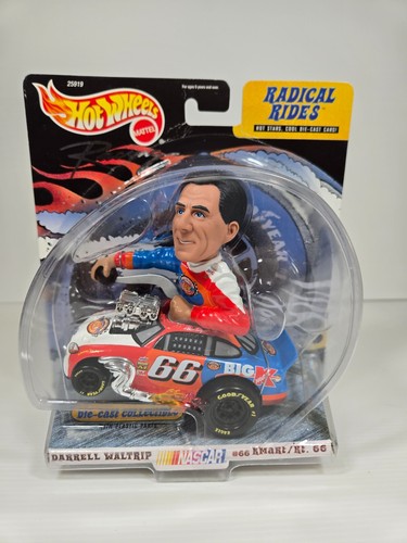 New 1999 Mattel Hot Wheels Radical Rides Darrell Waltrip Nascar #66 Big Kmart