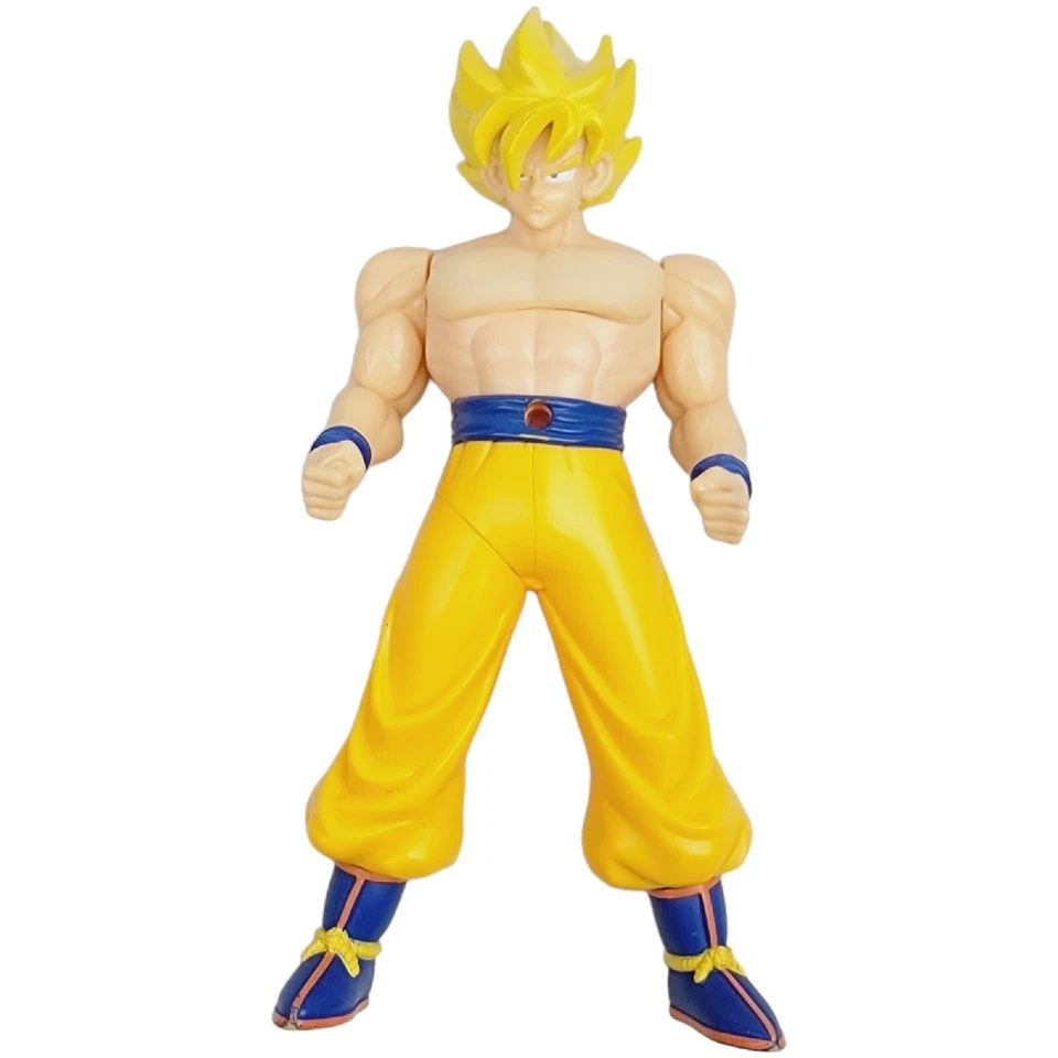 Dragon Ball Z Power Booster Super Saiyan Goku con escudo energético - Bandai 2008 Foto 2 de 4
