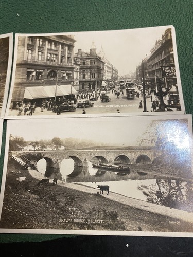 Imagen real de colección X4 de Belfast Royal Ave., Queens University ect., Shaws, - Imagen 3 de 3