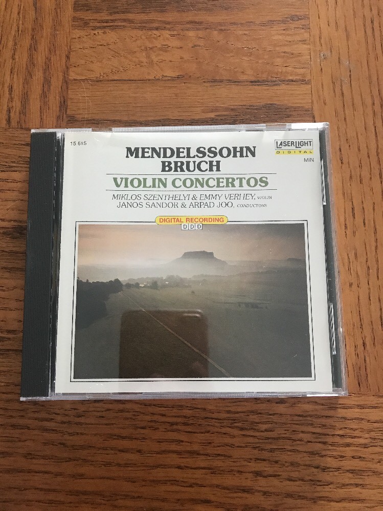 Mendelssohn   Violin Concertos.    Ｌ Mendelssohn, Bruch: Violin Concertos (CD, Laserlight) 18111561525