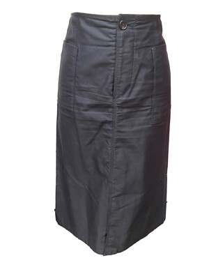 Anthropologie NICO Nicholson & Nicholson Navy Skirt Sz 40