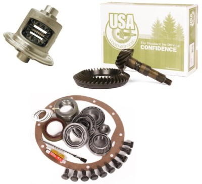 97-06 Jeep Wrangler TJ Dana 30 4.11 Ring and Pinion Open Carrier USA Gear Pkg