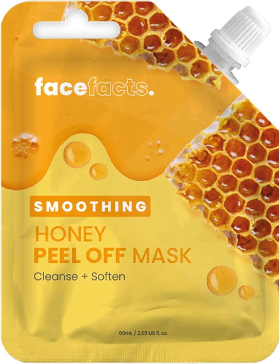 Face Facts Smoothing Honey Peel Off Mask | Cleanses + Moisturises | 60ml…
