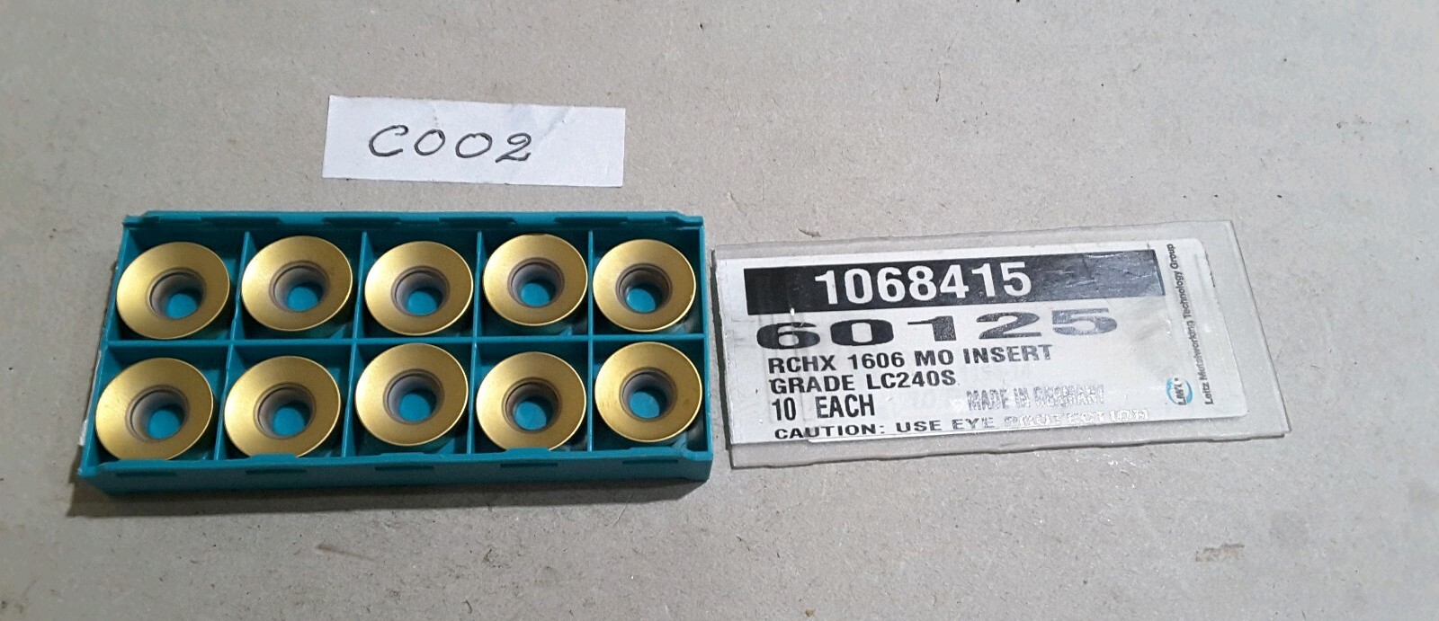 LMT RCHX 1606 MO LC240S CARBIDE INSERTS , 10 PCS | eBay