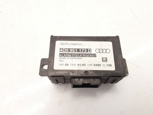 Audi A6 C5 1.9TDi 81kW Diesel 2002 Alarm ECU Steuergerät Modul 4D0951173D