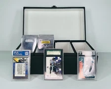Graded Card Storage Box (Black), MJ Roop Archivers  (PSA, BGS, SGC)