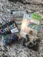 Sandylion, Diploma Mill, EK Success, Offray, Jolee  s Boutique Sticker Lot. New 