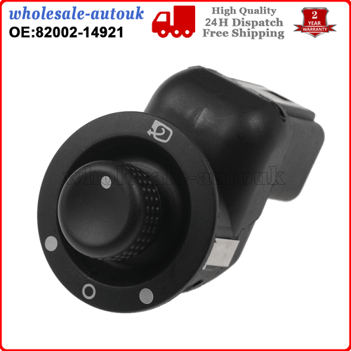 For Renault Captur Clio MK4 Modus 8200214921 Electric Wing Mirror Control Switch - Picture 2 of 12