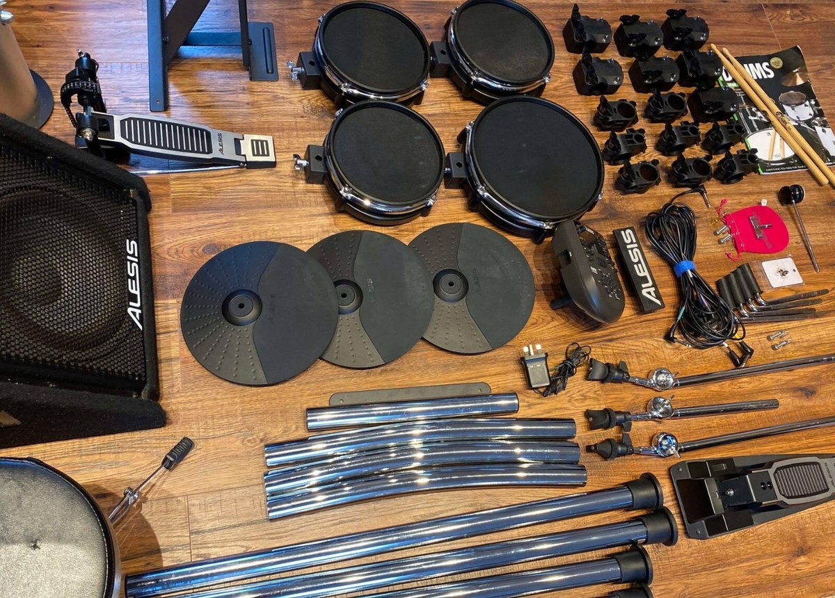 ALESIS SURGE MESH DRUM KIT spare parts: cymbal tom module clamp