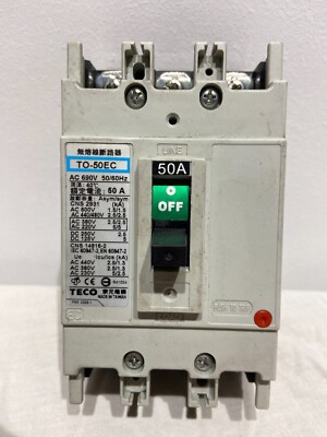 TECO TO-50EC MCCB 50A  AC690V