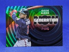 2022 Topps Series 1 Generation Now Black /299 Ozzie Albies #GN-7