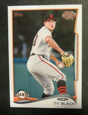 2014 Topps Pro Debut, San Jose Giants - TY BLACH