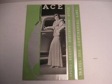 1933 Continental Ace Automobile Car Brochure - S1-4