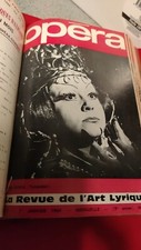 LIBRO OPERA MAGAZINE 1968 IN FRANCESE πππ