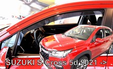 Windabweiser HEKO Passend Für Suzuki S-Cross Ab 2021 5-Türer 2-Tlg