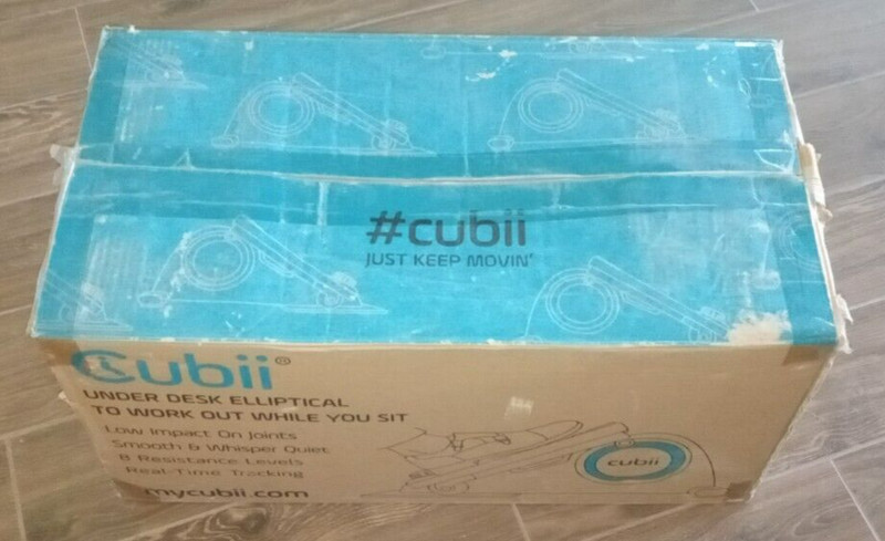New Cubii Jr F3A2 Under Desk Elliptical  Turquoise  --  FREE SHIPPING!!