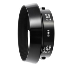 LEICA LEITZ 12585 LENS HOOD SHADE REPAINTED SEMI GLOSSY BLACK